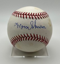 Bill Moose Skowron Signed OMLB Rawlings Baseball New York Yankees