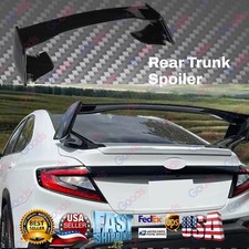 For 2022-2025 Subaru Wrx Jdm Style Gloss Black Pearl Rear Trunk Spoiler Wing