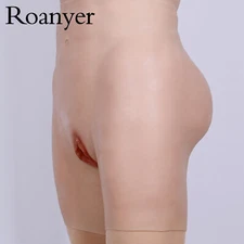 Roanyer Crossdresser Hip Enhancing silicone vagina Pant Fake Ass Rich Buttocks