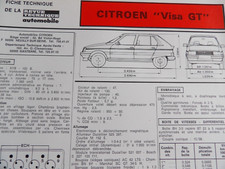 Revue technique Citroen VISA