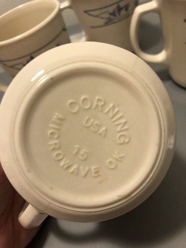 CORELLE FIRST OF SPRING COFFEE TEA CUPS MUGS SET OF 4 - Picture 3 of 3