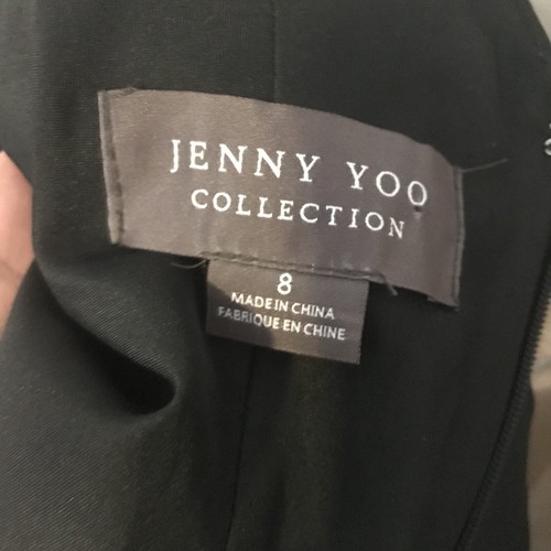 Jenny Yoo full length chiffon evening gown SZ 8 - Picture 3 of 3