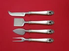 Spring Glory By International Sterling Silver Cheese Serving Set 4pc HHWS Custom