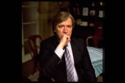 William Roache as Ken Barlow in TV soap Coronation Street 1986 Old Photo