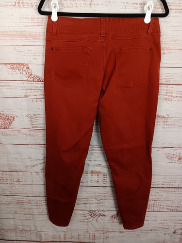No Boundaries Ankle Pants Women's 13 Youth Mid Rise Skinny Stretch - Picture 2 of 7
