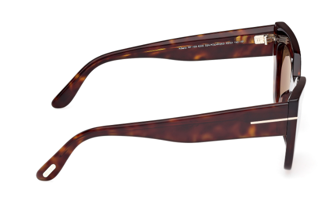 NEW TOM FORD ATHENA TF1190 52H POLARIZED HAVANA WOMEN SUNGLASSES FT1190 52H NEW TOM FORD ATHENA TF1190 52H POLARIZED HAVANA WOMEN  main image 3
