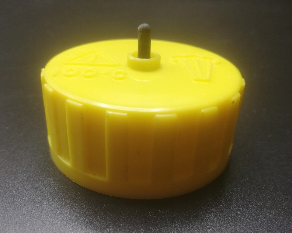 Earlex Steamer Wallpaper Stripper Replacement Screw Cap Lid Yellow