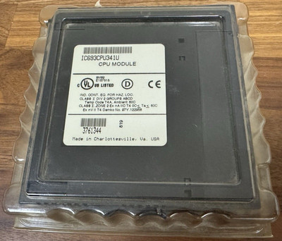New Genuine Sealed Box GE Fanuc CPU Module IC693CPU341U IC693CPU341 USA FastShip