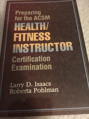 Preparing For The ACSM Health/Fitness Instructor Certification Examination - Bild 1 von 2