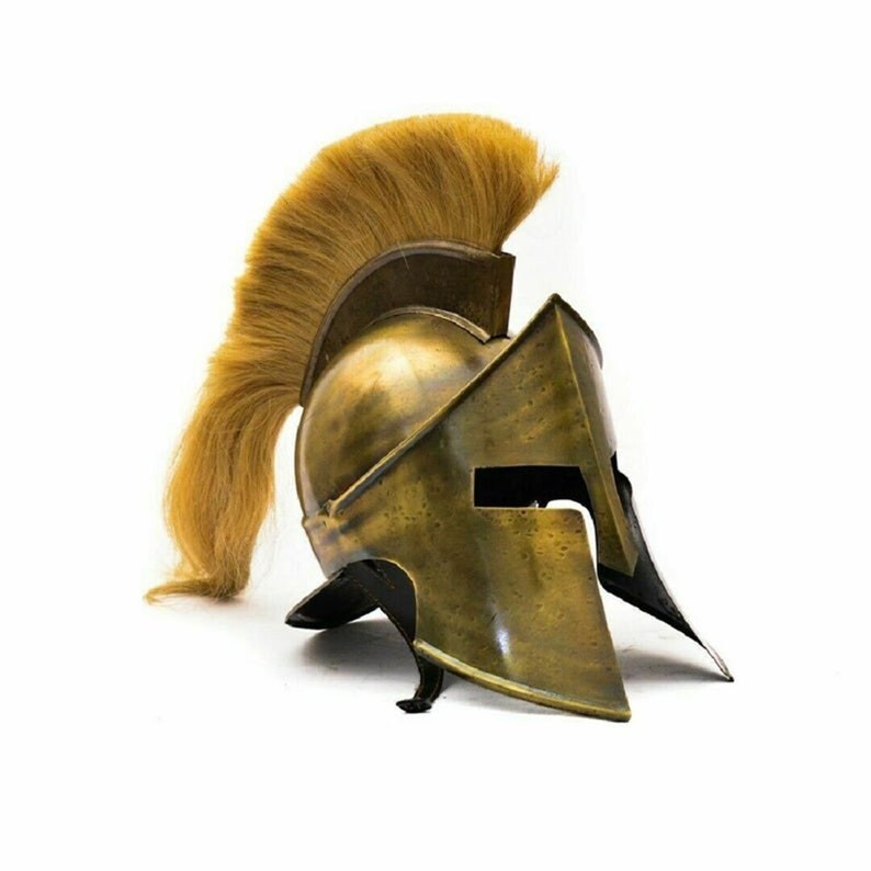 Medieval King Leonidas 300 Movie Helmet for SCA LARP Reenactment Warrior Costume