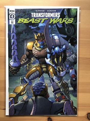 Transformers: Beast Wars #4 - 1:10 Dan Khanna Variant (IDW, 2021