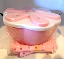 Popsicle Ice Pop Mold Makers with Reusable Sticks Pink Set of 6