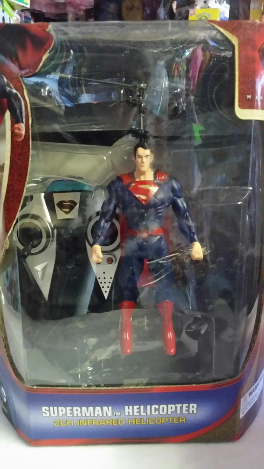 Helicóptero World Tech DC Comics Superman 2 canales IR RC - Nuevo  Foto 4 de 4