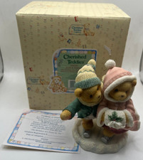 Cherished Teddies 354244 KEITH  DEBORAH "The Holidays Are Twice As 'Ice" 1998