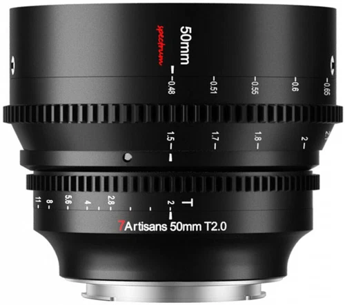 7Artisans Spectrum 50mm T2.0 Sony E-Mount  | 7Artisan für Sony E