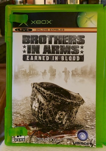 VTG ORIGINAL XBOX BROTHERS IN ARMS EARNED IN BLOOD COMPLETE MANUAL EXC COND 17+ - Picture 6 of 9