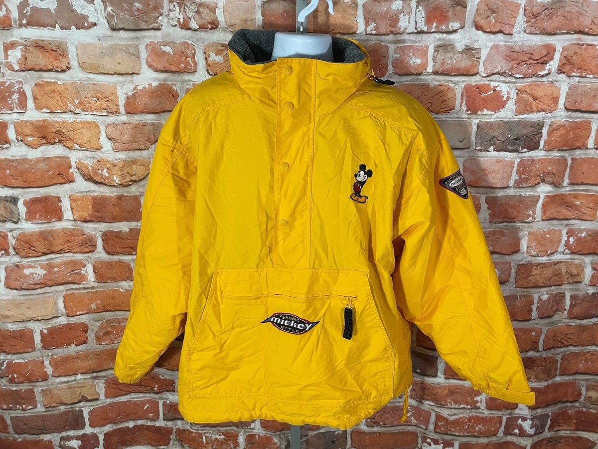 ジャケット・アウター Mickey Mouse jacket 90s VTG Disney Trucker Jacket Adult Large Rhinestone Mickey & Co