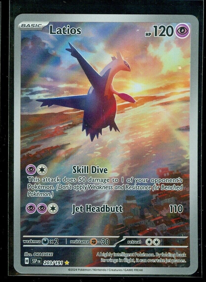 Latios - Surging Sparks (Illustration Rare) [SSP-203]