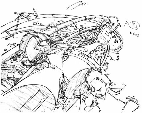 FLCL Fooly Cooly Groundwork Art Book Illustrations GAINAX