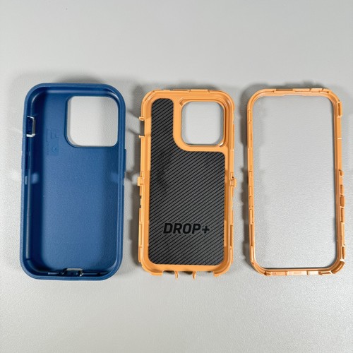 OtterBox Defender Case for iPhone 14 Pro - Blue Suede Shoes | Rugged Protection - Picture 10 of 13
