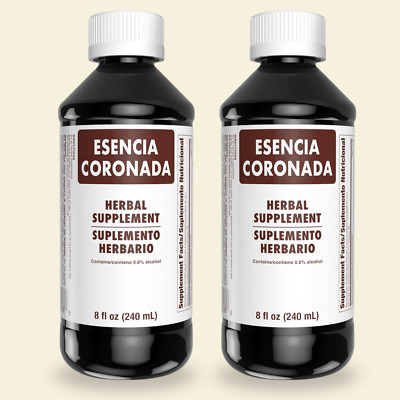 Menper Esencia Coronada, Passion Fruit & Licorice Root Blend - 8 fl oz (2-pack)
