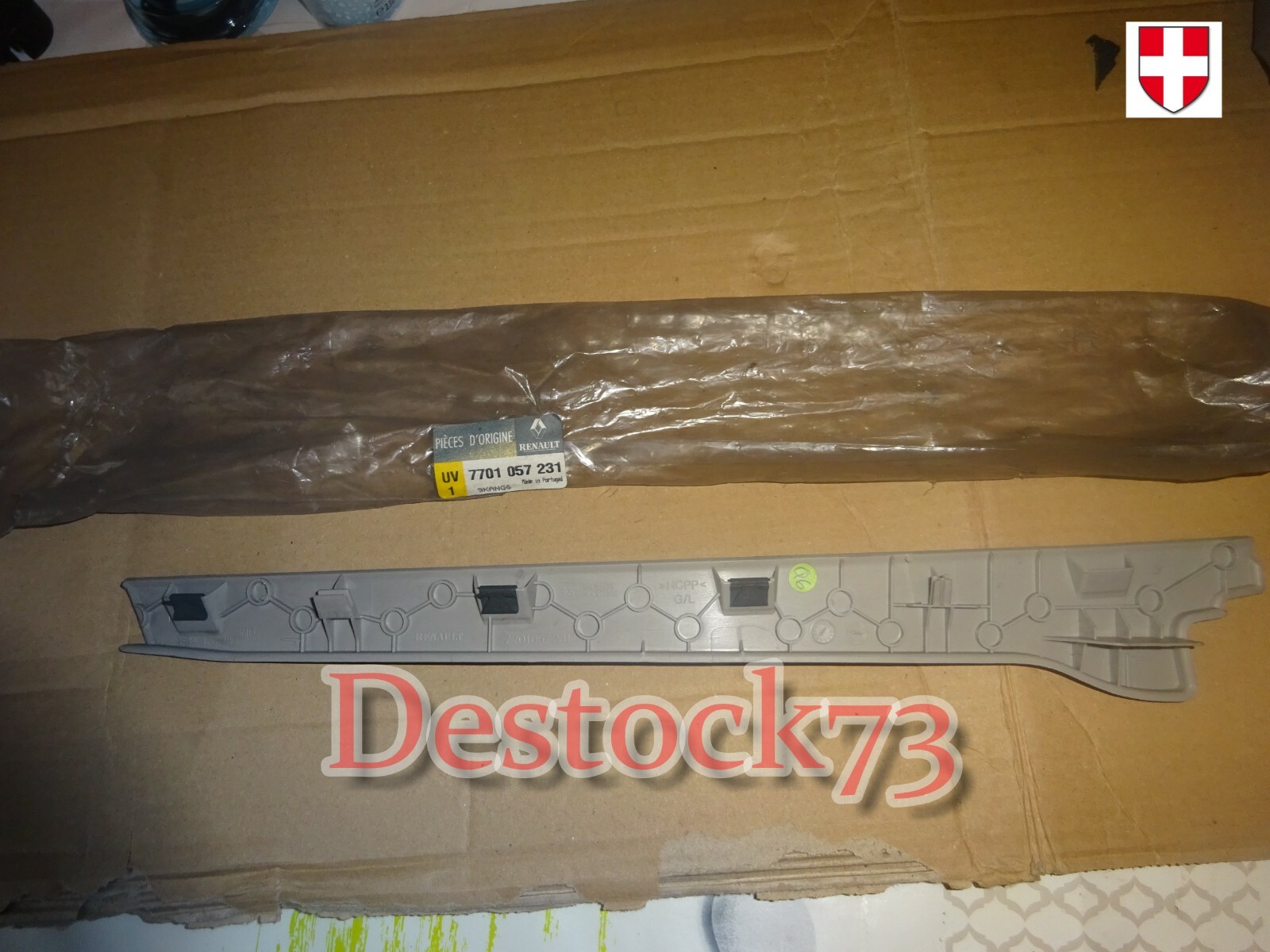 Garniture arrière de toit ouvrant Megane 2 neuve origine OEM 7701057231