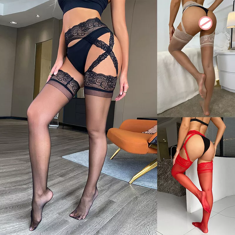 Women s Fishnet Thigh High Stockings Tights Suspender Pantyhose Stocking Sexy