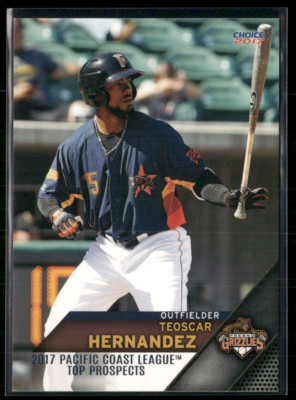 Teoscar Hernandez 2017 Pacific Coast League PCL Top Prospects Set