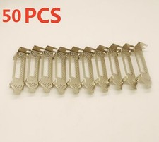 50PC Low-Profile Bracket for LSI9280-8E, 9200-8E, Dell H810, HP 422 Ext SFF-8088