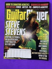 Guitar Player Magazine January 2015 Steve Stevens Nita Strauss King Crimson