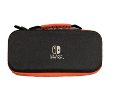 Official Nintendo Switch Travel Case Game Pocket Black Cleaning Cloth