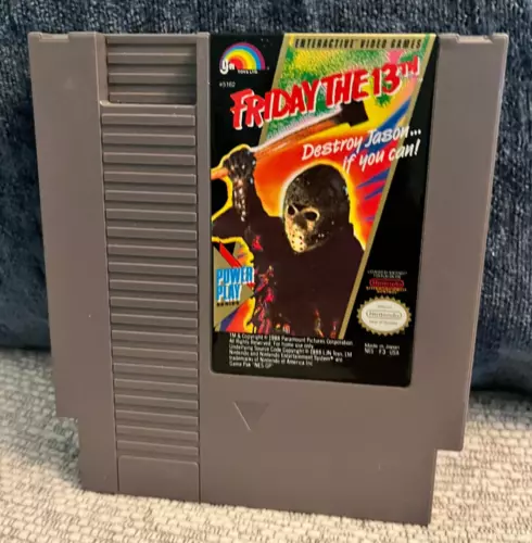 Friday the 13th (Nintendo Entertainment System) Tested and Working!