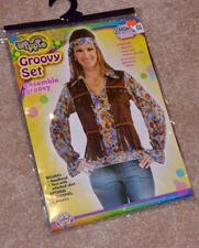 Forum Novelties Women's Generation Hippie Groovy Costume Set 
