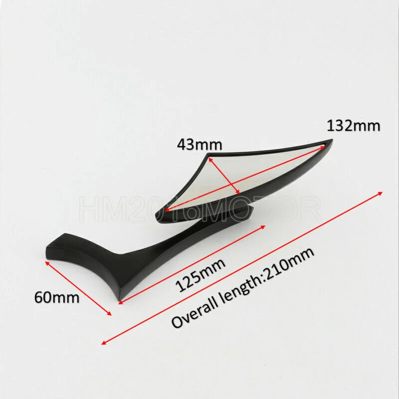 Espejo retrovisor moto Honda Shadow Aero Spirit ACE VLX 600 750 1100 Foto 2 de 4