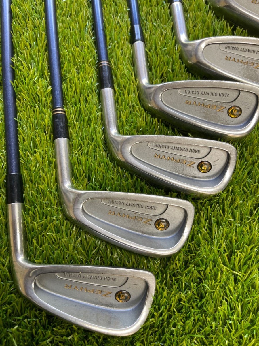 ヒメノス Mizuno ZEPHYR EG185 Irons #5-9,P,S,F(8clubs) / Carbon / Flex