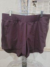 Member's Mark Women's 4-Way Stretch Ribbed Side Woven Shorts w/ Pockets