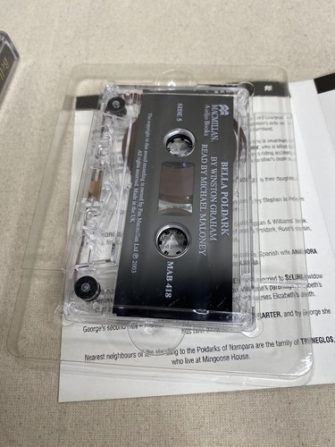 Bella Poldark Audio Cassette Tape x2 Tapes Winston Graham Feud Village Listening - Picture 7 of 7