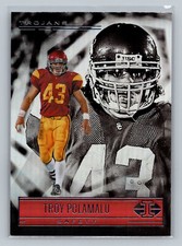 2022 Chronicles Draft Picks Illusions #24 Troy Polamalu Trojans Football Card