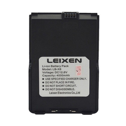 LEIXEN Bateria litowo-jonowa 4000mAh Ultra Power do UV25D 25W NOTE Szynka Walkie Talkie - Zdjęcie 5 z 11