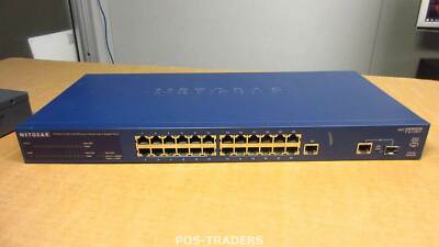 Netgear FS726T V1H2 ProSafe Smart Switch 24-Port 10/100Mbps with 2 Gigabit Ports