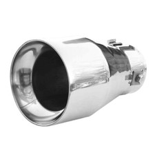 Auspuff Spitze Blende Rohr Endschalldämpfer Chrom für Nissan Note Juke Navara Primera