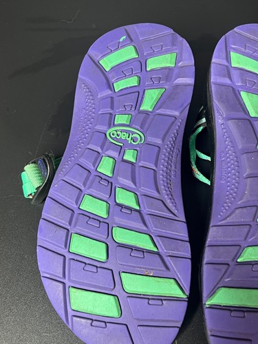 SANDALIAS CHACO, Verde con Naranja y Púrpura Azteca Z/CloudX, rMujer 4 - Imagen 12 de 17
