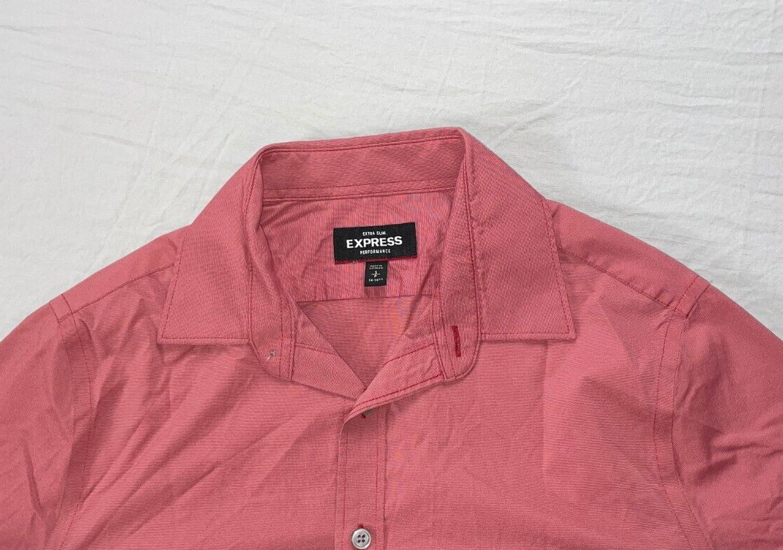 Express Extra Slim Performance Wicking Stretch Ny… - image 2