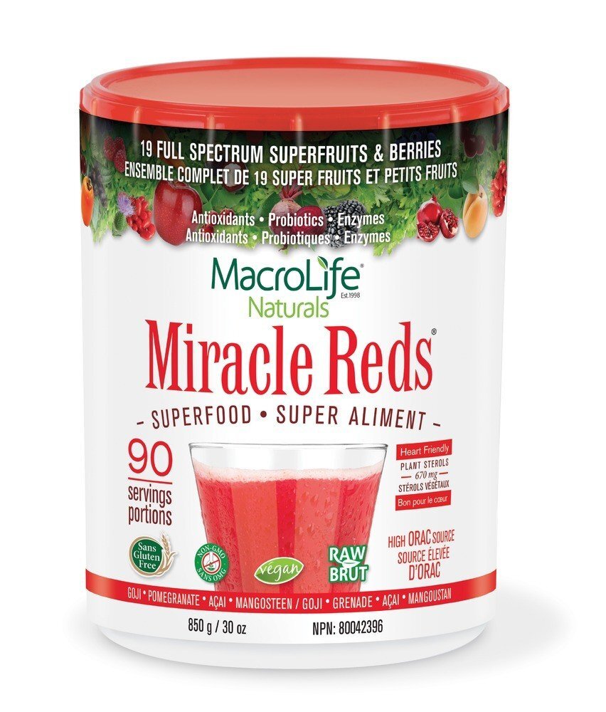 Macrolife Naturals Miracle Reds порошок 30 унций 29690₽