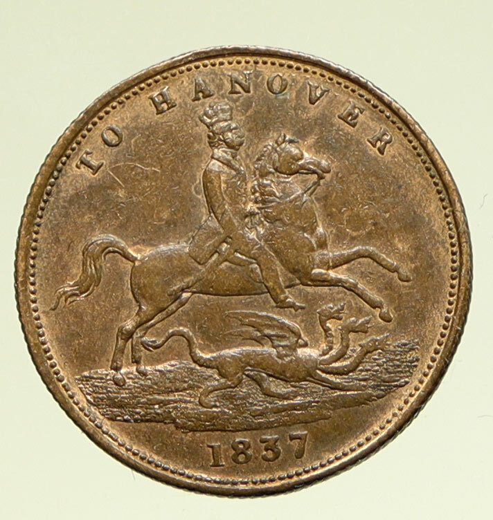 1837 UK United Kingdom QUEEN VICTORIA Hanover Cumberland Jack