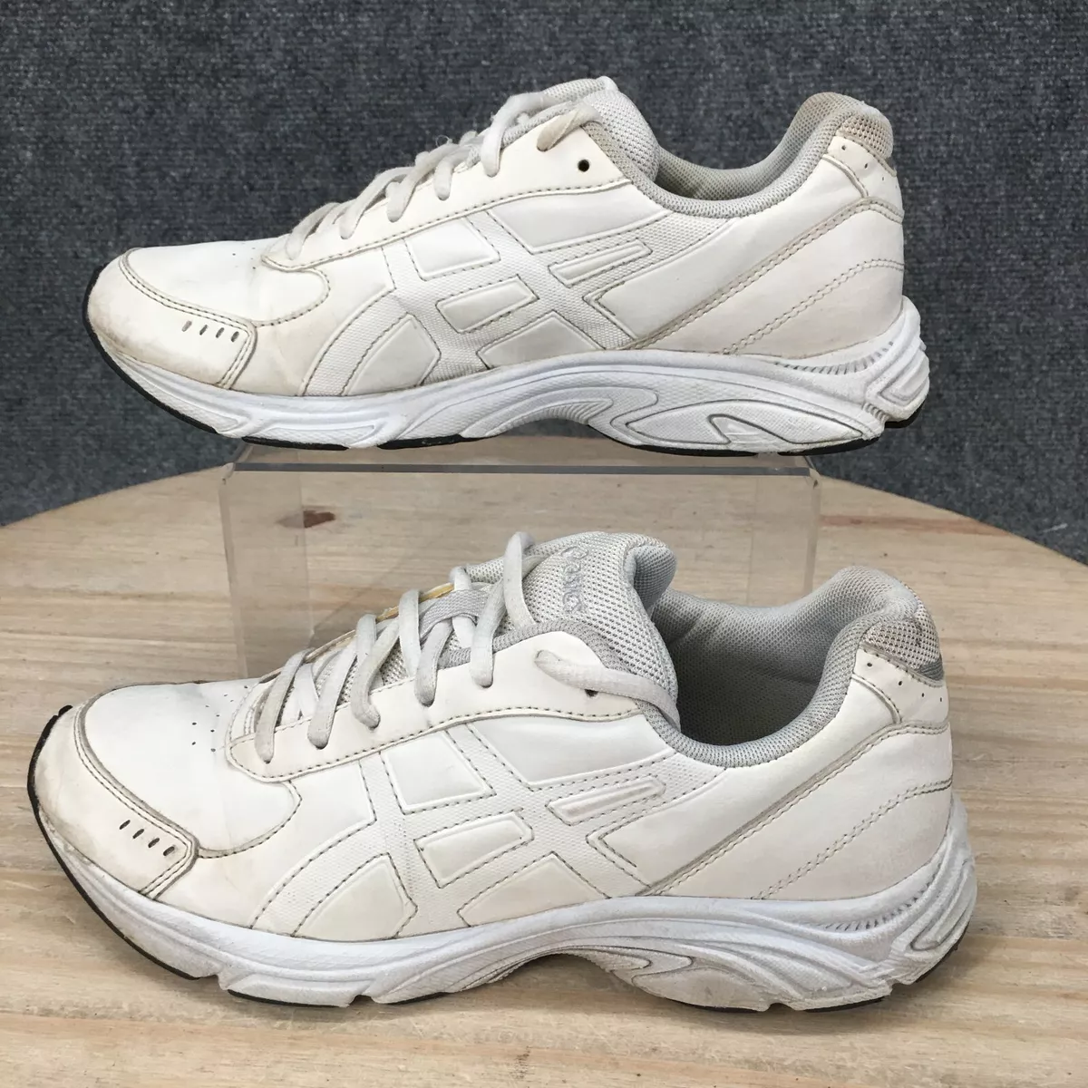 Asics store shoes leather