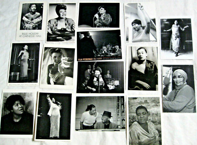 FRAUEN IM JAZZ - 15 x  POSTKARTE  - Portraits Holiday Fitzgerald Lena Horne Foto