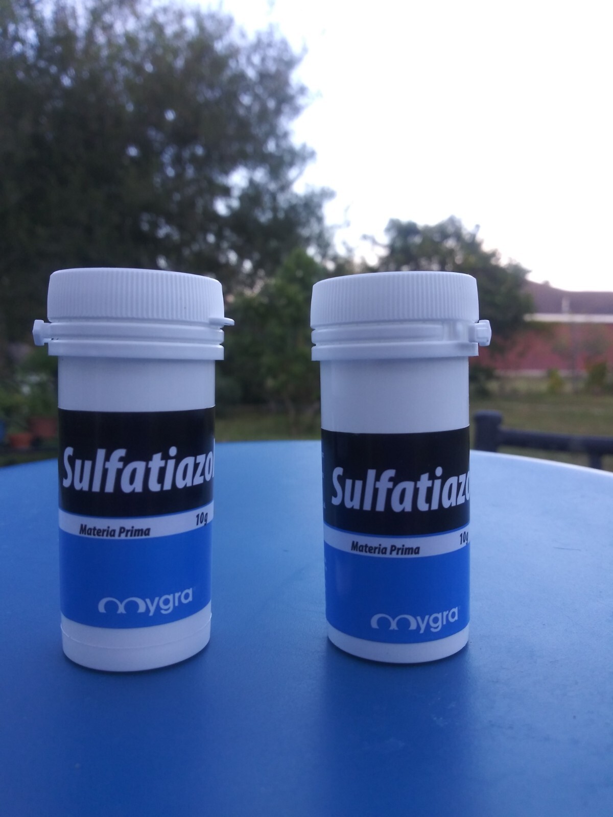 2X  SULFATIAZOL  Polvo Powder To Aid Minor Cuts 10g