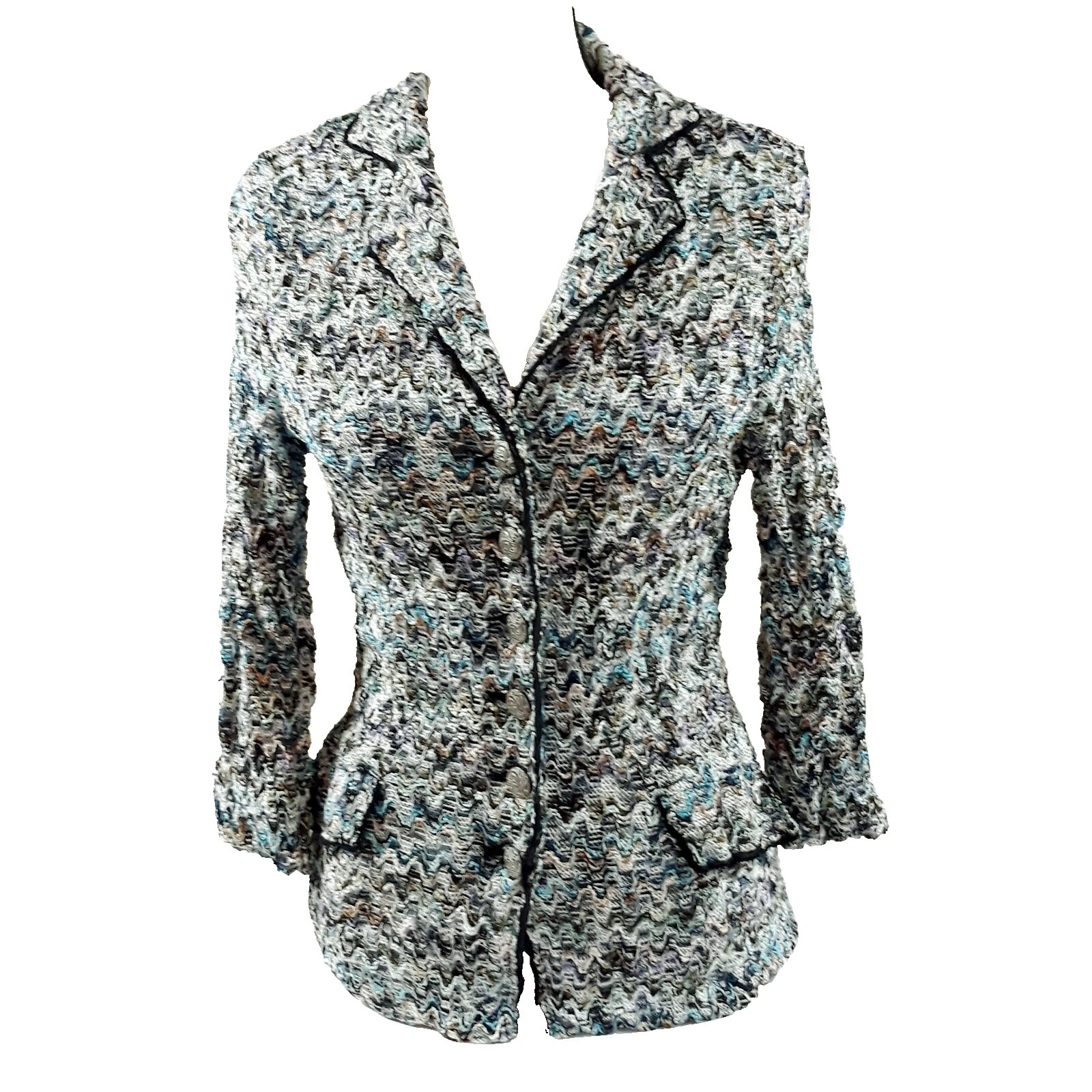 Blazers geométrica Mujer Alberto Makali para Mujeres