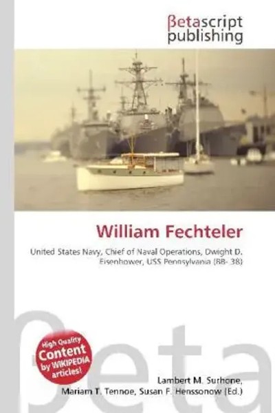 Lambert M. Surhone (U. A.) | William Fechteler | Taschenbuch | Englisch (2026)-image